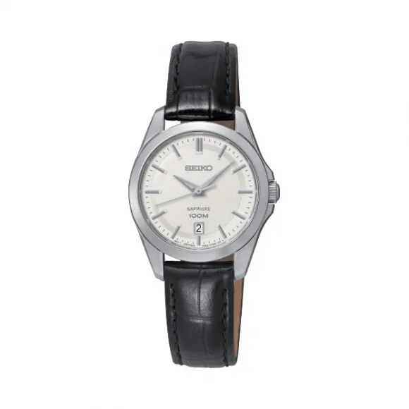 精工/Seiko Women系列 不锈钢 石英机芯 女表 SXDF55P2