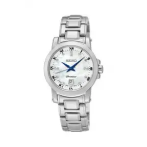 精工/Seiko Premier系列 不锈钢 石英机芯 女表 SXDG15J1