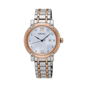 精工/Seiko Women系列 不锈钢 石英机芯 女表 SXDG86P1