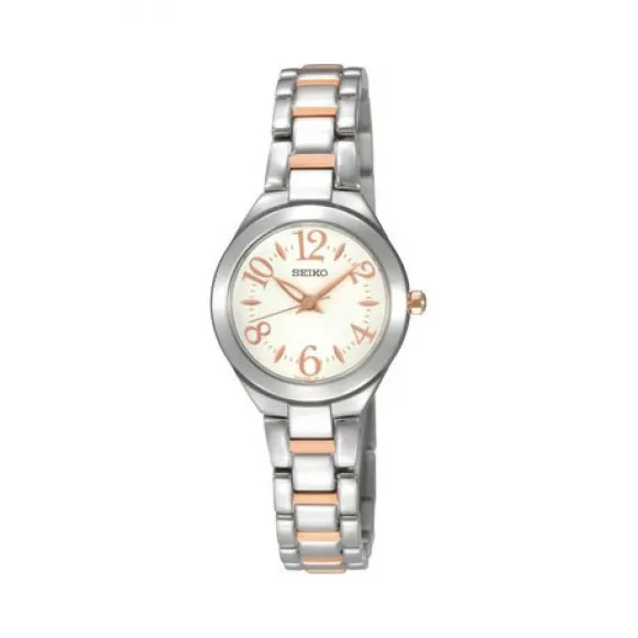 精工/Seiko 妙舞系列 不锈钢 石英机芯 女表 SXGN85J1