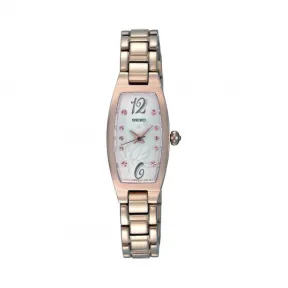 精工/Seiko 妙舞系列 不锈钢 石英机芯 女表 SXGN98J1