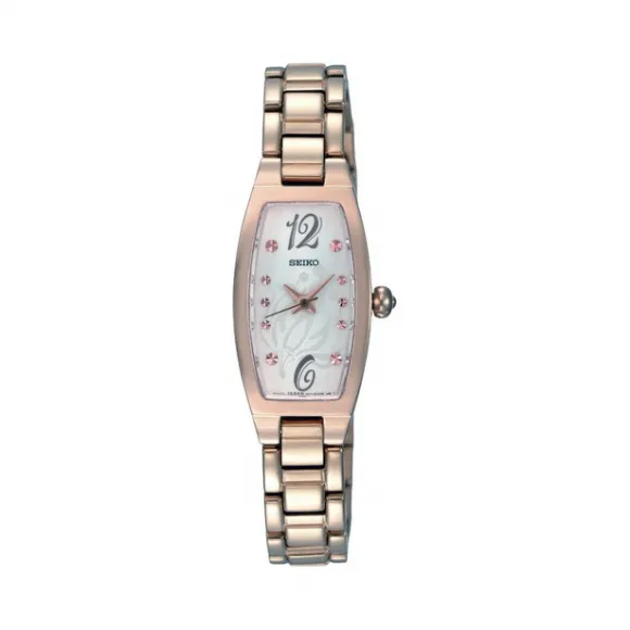 精工/Seiko 妙舞系列 不锈钢 石英机芯 女表 SXGN98J1