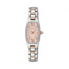 精工/Seiko 妙舞系列 不锈钢 石英机芯 女表 SXGN99J1