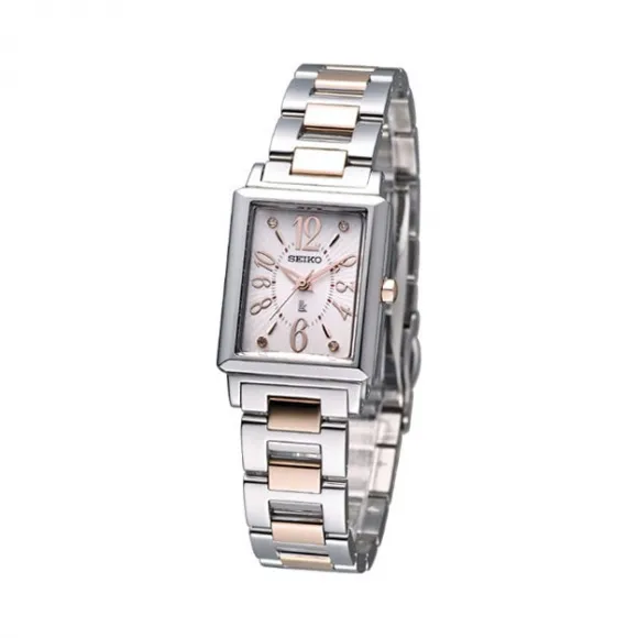 精工/Seiko Lukia系列 不锈钢 石英机芯 女表 SXGP09J1