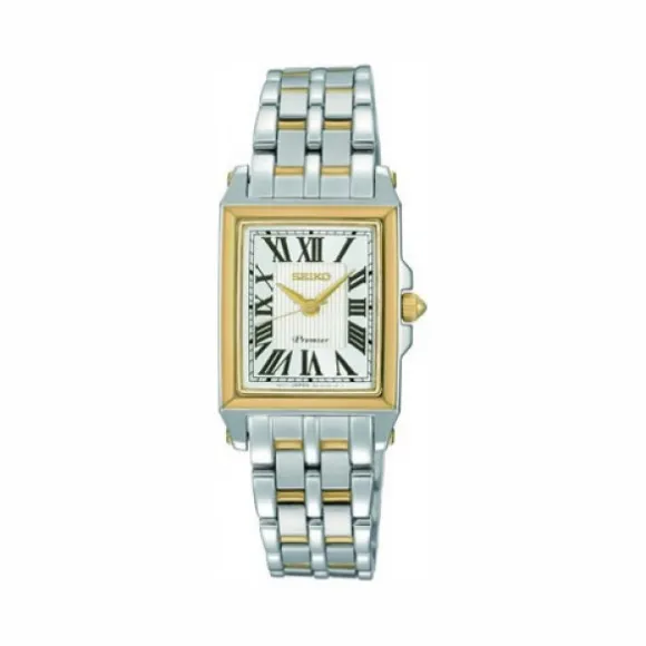 精工/Seiko Premier系列 镀金 石英机芯 Seiko Premier SXGP12P1