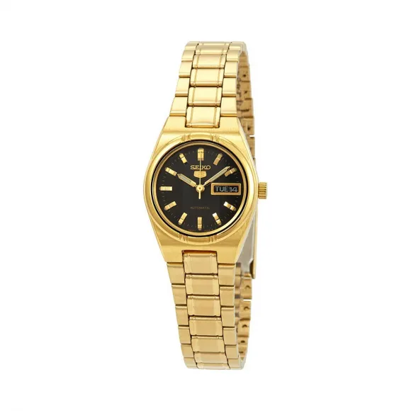 精工/Seiko 5系列 精钢 自动机械机芯 女表 SYM602