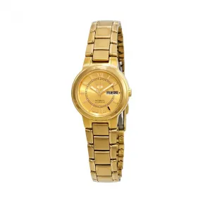 精工/Seiko 5系列 精钢 自动机械机芯 女表 SYME58