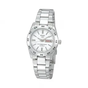 精工/Seiko 5系列 不锈钢 自动机械机芯 女表 SYMG35J1