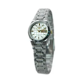 精工/Seiko 5系列 不锈钢 自动机械机芯 女表 SYMH19J1