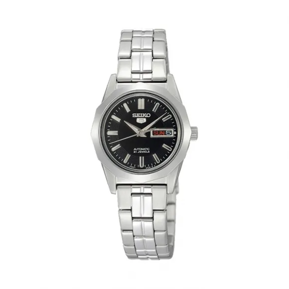 精工/Seiko 5系列 不锈钢 自动机械机芯 女表 SYMH63J1
