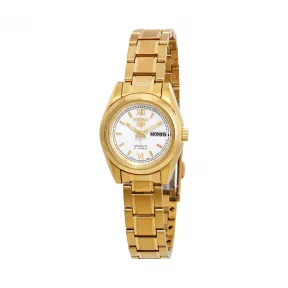 精工/Seiko 5系列 精钢 自动机械机芯 女表 SYMK30