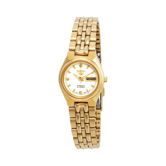 精工/Seiko 5系列 精钢 自动机械机芯 女表 SYMK46J1