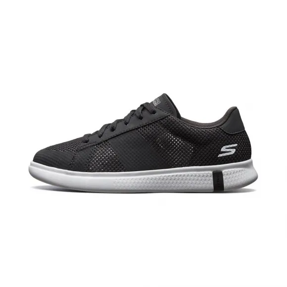 斯凯奇/Skechers 黑色/白色 GLIDE 2.0 ULTRA 女子帆布板鞋 15590-BKW