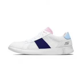 斯凯奇/Skechers 白色/多彩色 GLIDE 2.0 ULTRA 女子帆布板鞋 15590-WMLT