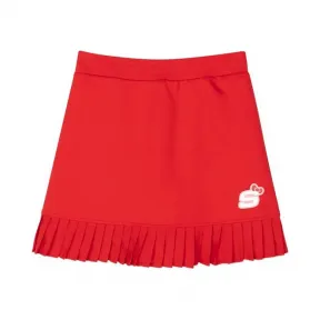 斯凯奇/Skechers 赛车红 SKIRT 女童短裙 HelloKitty联名款 L320G034-001W