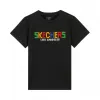斯凯奇/Skechers 碳黑 KNITSHORTSLEEVETEE 儿童短袖T恤 L320K050-0018