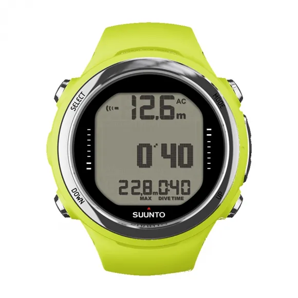 颂拓/Suunto D4i Novo Lime - USB 数据线和加长表带单独出售 SS050279000