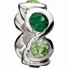 施华洛世奇/Swarovski 串珠 Green Circles Bead 1125447