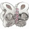 施华洛世奇/Swarovski 串珠 Pink Butterfly Bead 1125491