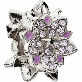 施华洛世奇/Swarovski 串珠 Purple Starlet Bead 1125542