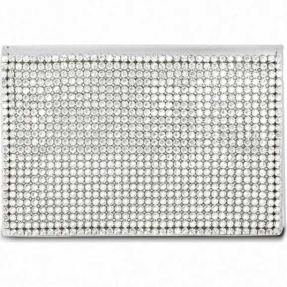 施华洛世奇/Swarovski 名片 Glam Silver Flap 名片套 1135913