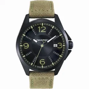 施华洛世奇/Swarovski 手表 Journey Khaki Black Watch 5027423