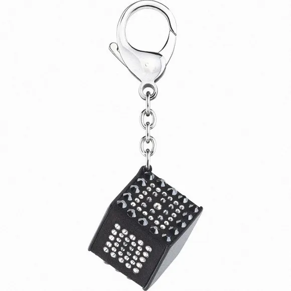施华洛世奇/Swarovski 钥匙扣 Dice Black 钥匙扣 5074357
