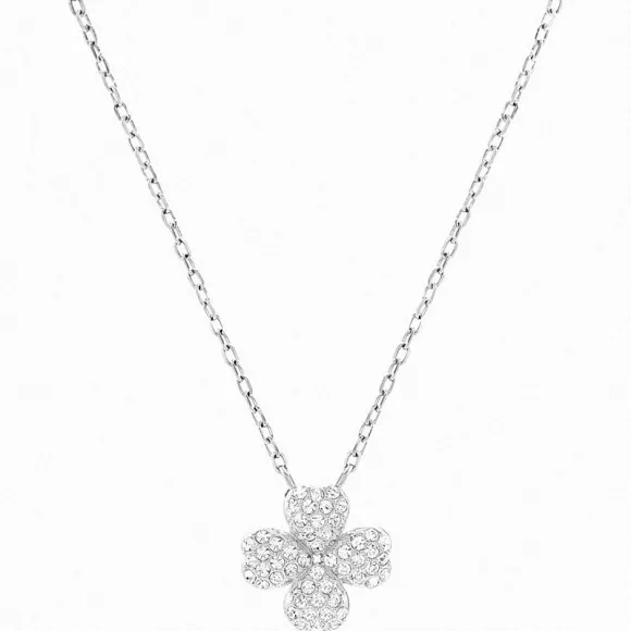 施华洛世奇/Swarovski 项链 Banjo 项链, 白色, 镀白金色 5076856