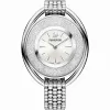 施华洛世奇/Swarovski Crystalline Oval 腕表, 金属手链, 白色, 不锈钢 5181008