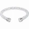 施华洛世奇/Swarovski 手镯 Crystaldust 阔手镯, 白色, 不锈钢 5250072
