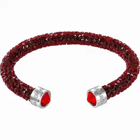 施华洛世奇/Swarovski 手镯 Crystaldust 阔手镯, 红色, 不锈钢 5250692