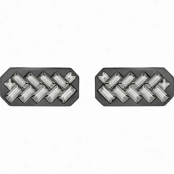 施华洛世奇/Swarovski 袖扣 Govern 袖扣, 灰色, 混搭多种镀层 5269310