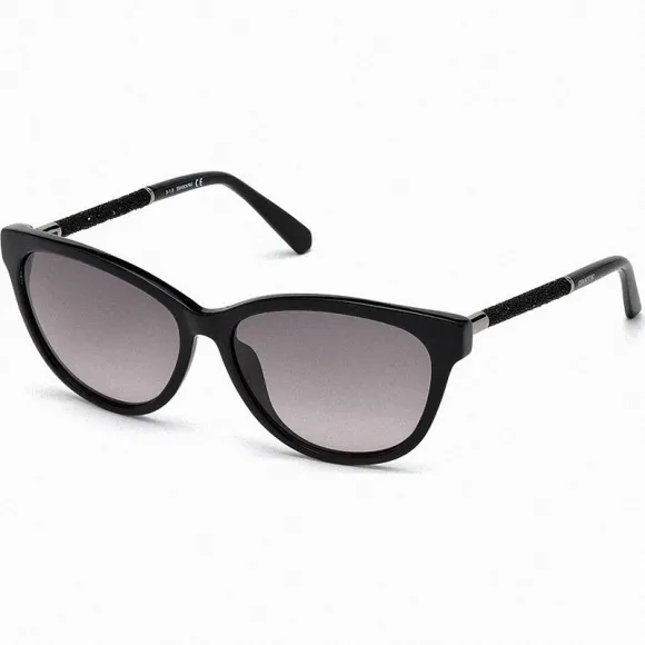 施华洛世奇/Swarovski 太阳眼镜 Swarovski 太阳眼镜, SK0131 01B, Black 5294035