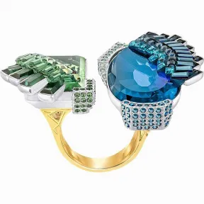 施华洛世奇/Swarovski 戒指 Homeric 开口戒指, 彩色设计, 混搭多种镀层 5302479