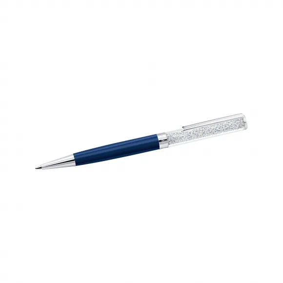 施华洛世奇/Swarovski Crystalline 圆珠笔  蓝色  蓝色漆面 镀铬 5351068