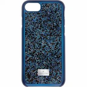 施华洛世奇/Swarovski 手机壳 Glam Rock 智能手机防震保护套, iPhone8 Plus, 蓝色 535290
