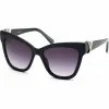 施华洛世奇/Swarovski 太阳眼镜 Swarovski 太阳眼镜, SK0157 01B, Black 5370728