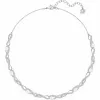 施华洛世奇/Swarovski 项链 Eleanor 项链, 白色, 镀白金色 5374799