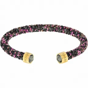 施华洛世奇/Swarovski 手镯 Crystaldust 阔手镯, 彩色设计, 镀金色 5380087