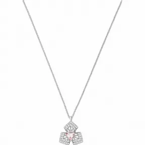 施华洛世奇/Swarovski 项链 Linda 链坠, 彩色设计, 镀白金色 5397401