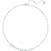施华洛世奇/Swarovski 项链 Louison 项链, 白色, 镀白金色 5419235