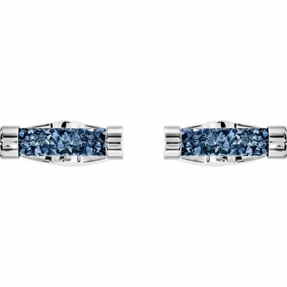 施华洛世奇/Swarovski Crystaldust 袖扣, 蓝色, 不锈钢 5427116