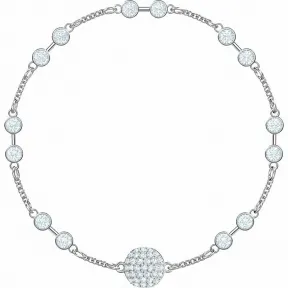 施华洛世奇/Swarovski Remix Collection Carrier, 白色, 镀铑 5432774