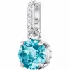 施华洛世奇/Swarovski Remix Collection Charm, 十二月, 蓝色, 镀铑 5437316