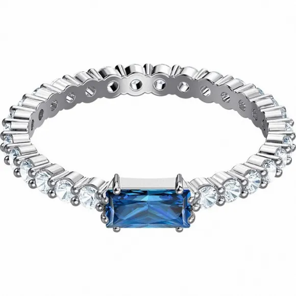 施华洛世奇/Swarovski 戒指 Vittore 戒指, 彩色设计, 镀白金色 5441197