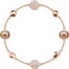 施华洛世奇/Swarovski Remix Collection Strand, 彩色设计, 镀玫瑰金色调 5451040