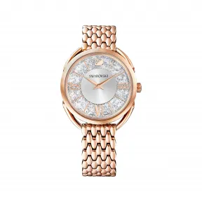 施华洛世奇/Swarovski Crystalline Glam 腕表  瑞士制造  金属手链  玫瑰金色调  玫瑰金色调润饰 5452465