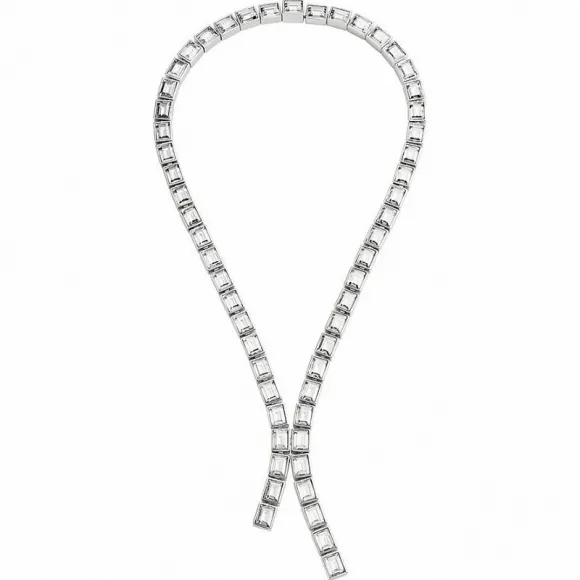 施华洛世奇/Swarovski 项链 Fluid 项链, 灰色, 镀钯色 5455693