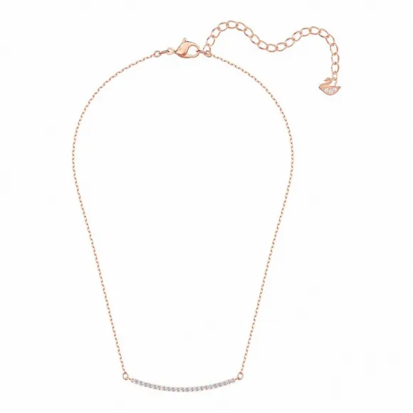 施华洛世奇/Swarovski Only 项链, 白色, 镀玫瑰金色调 5464129
