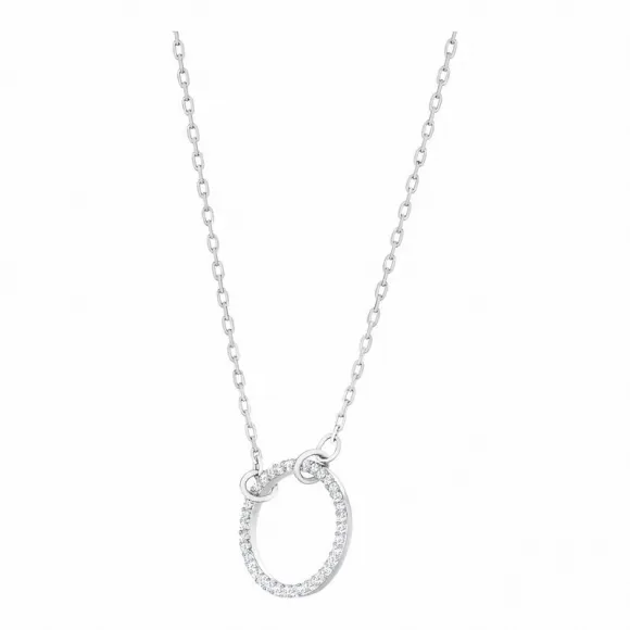 施华洛世奇/Swarovski 项链 Only 项链, 白色, 镀白金色 5465802